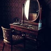 Old Mirror Dressing Table